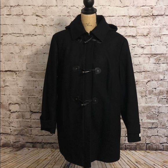 Calvin Klein Men’s Black Wool Blend Jacket SZ XL - Picture 1 of 16